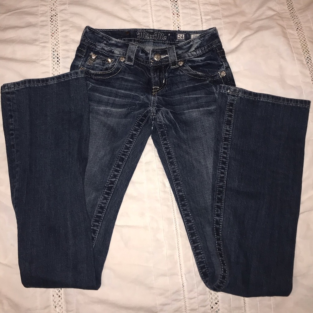 Miss Me Embroidered Jeans